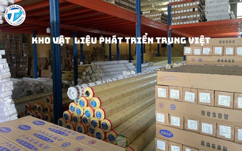 Kho vật liệu in của Phát Triển Trung Việt
